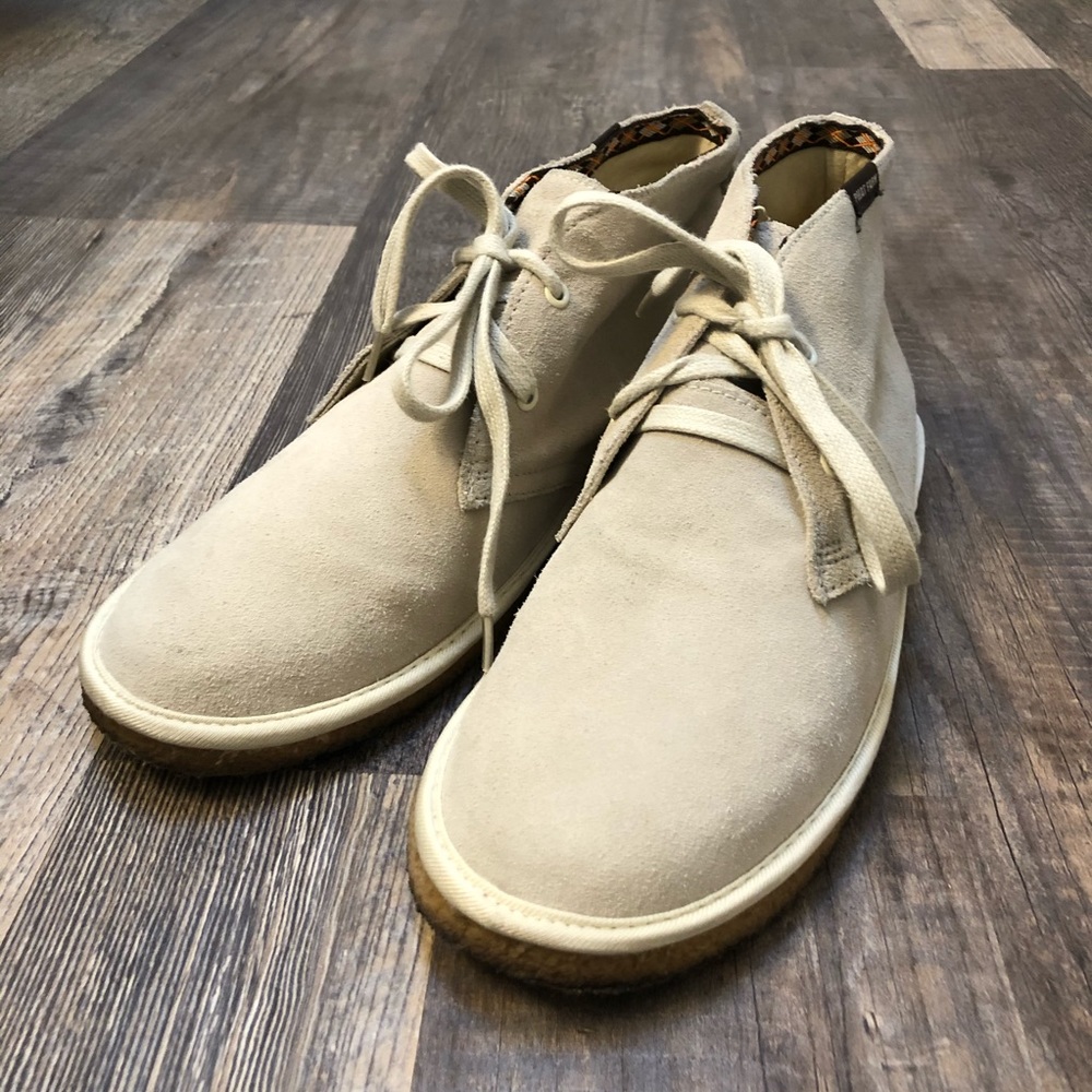 Phat Farm White Suede Chukkas - Sz 11